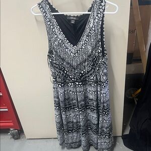 Style & Co. Monochrome Sleeveless Dress